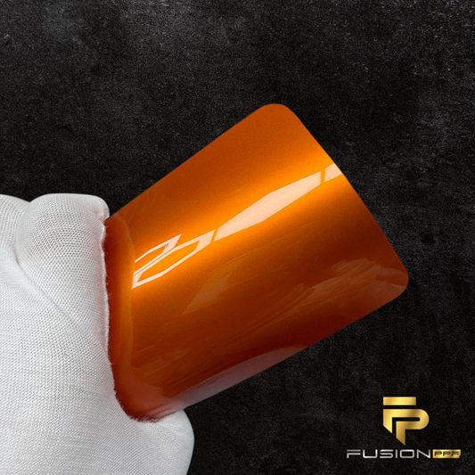 CHROME METAL ORANGE