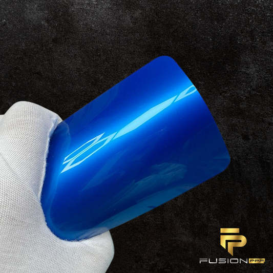 CHROME METAL BLUE